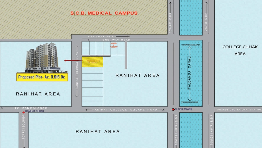Location of Scheme Art Nua Ghara - Image 385018