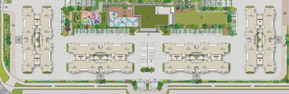 Master Plan of Adani Shantigram - Amogha in Vaishnodevi Circle, Ahmedabad - Image 22382