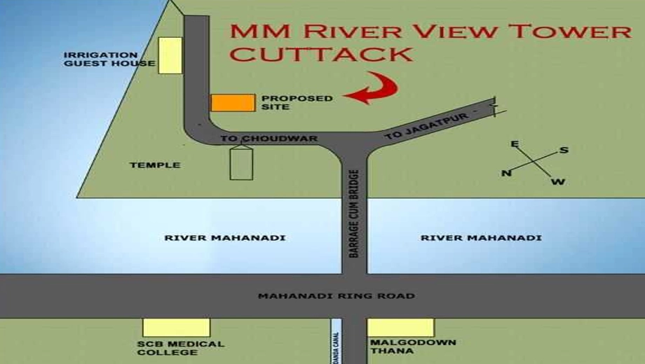 Location of MM River View Tower - Image 385243