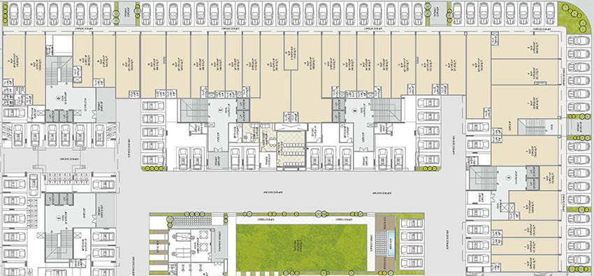 Floor Plan of Commercial Anand Skylyf in Chandkheda, Ahmedabad - Image 385280