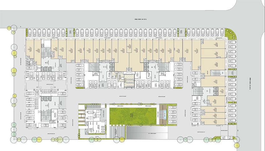 Master Plan of Commercial Anand Skylyf in Chandkheda, Ahmedabad - Image 385279