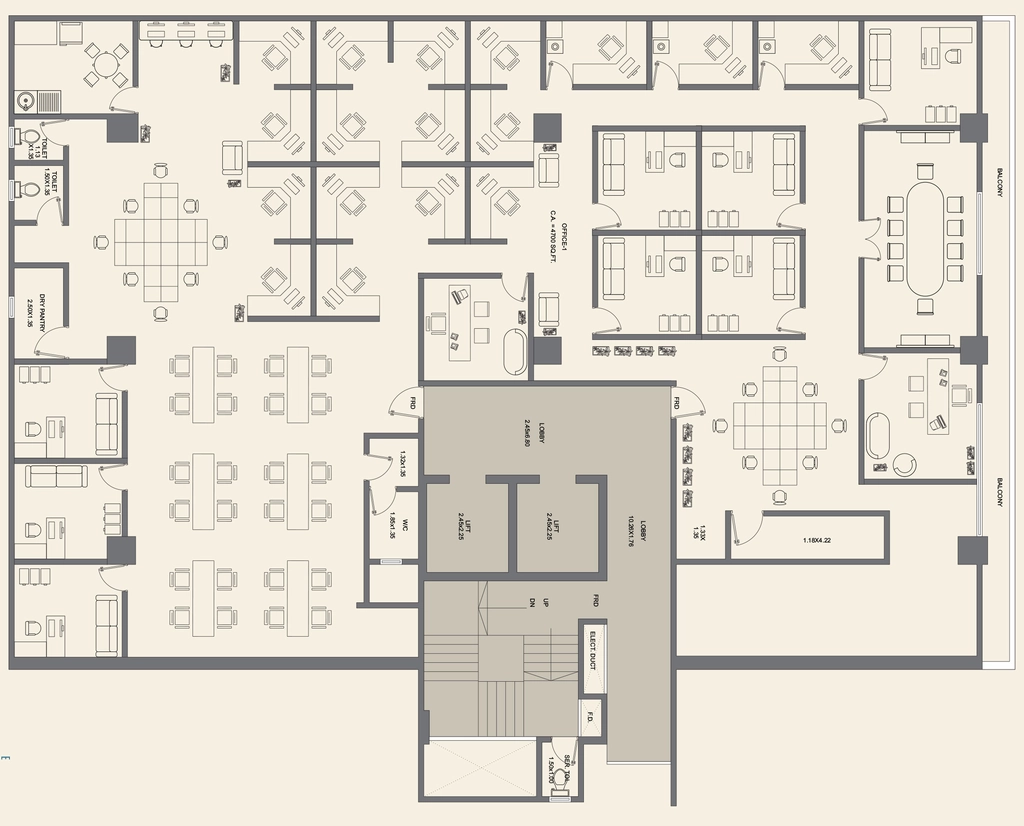 Floor Plan of SS House in Vile Parle East, Mumbai - Image 388964