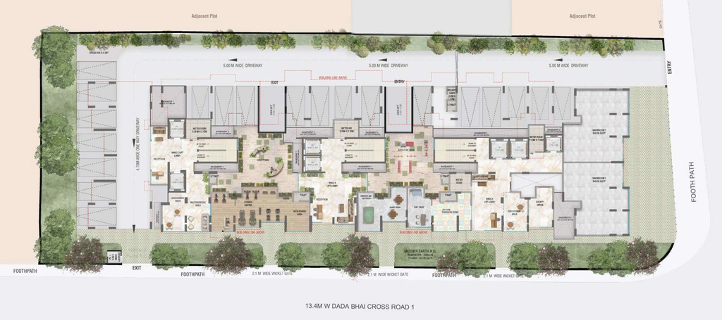 Master Plan of Vascon Orchids in Santacruz West, Mumbai - Image 386176