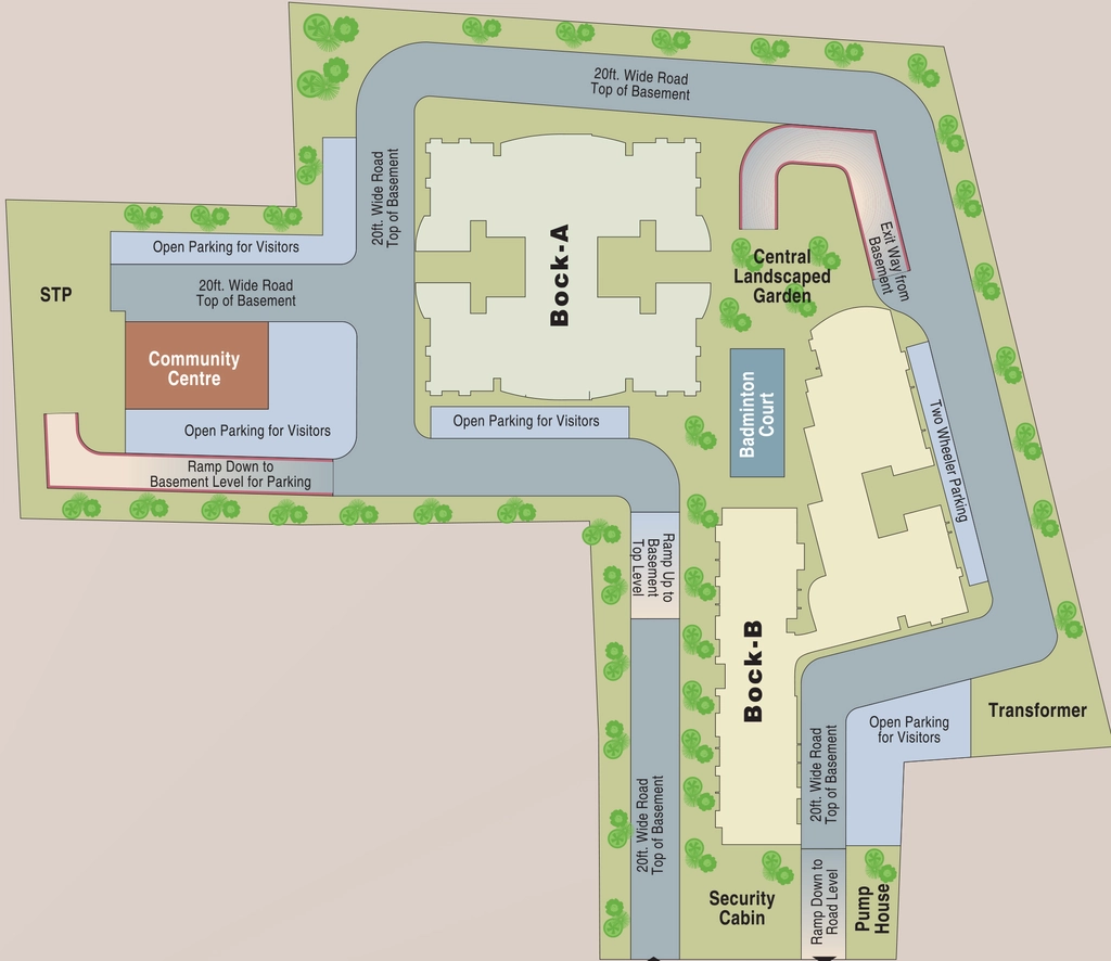 Master Plan of OCHB Kharavela Enclave in Jagamara, Bhubaneswar - Image 385678