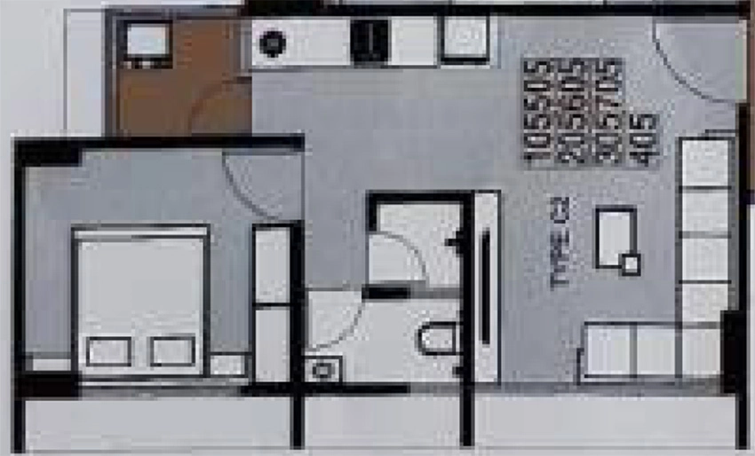 1 BHK Flat in Ganesh Aaradhana Sky in Narol, Ahmedabad - Image 910489