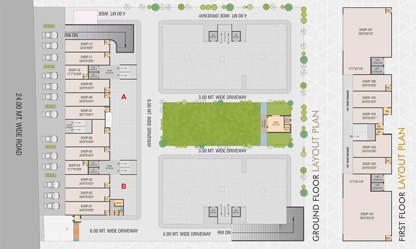 Master Plan of Commercial Gopinath Exotica in Nikol, Ahmedabad - Image 385366