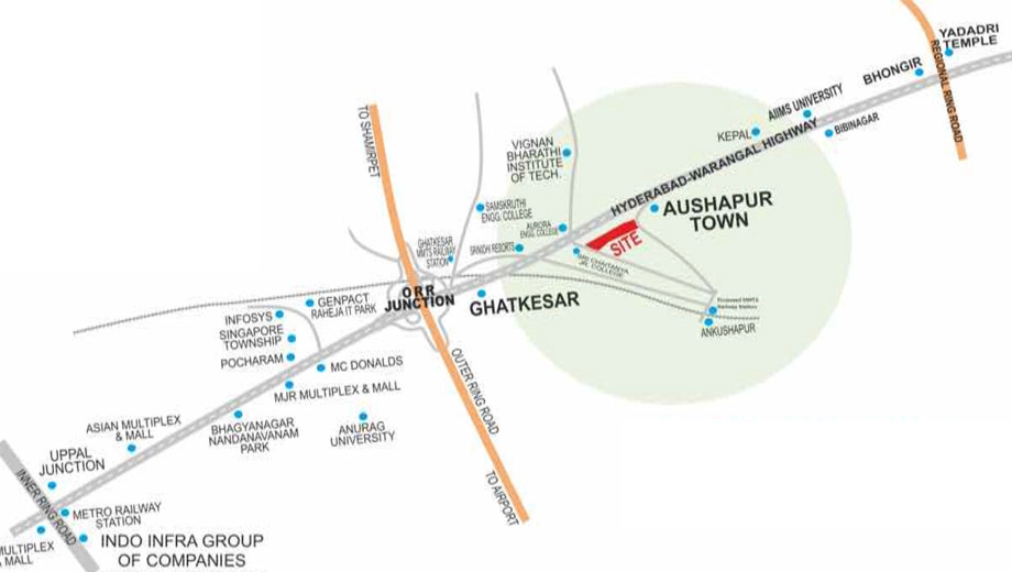 Location of Indo Eco O2 Zone Villas - Image 386103