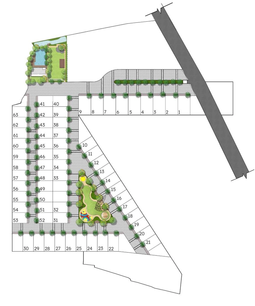 Master Plan of Suryo Green Village in Chandaka, Bhubaneswar - Image 385390