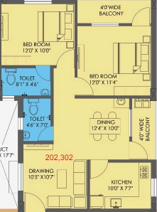 2 BHK Flat in Subha Ratnam in Padhansahi, Bhubaneswar - Image 910593