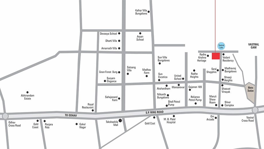 Location of Nilkanth Parivar in Vastral, Ahmedabad - Image 385502