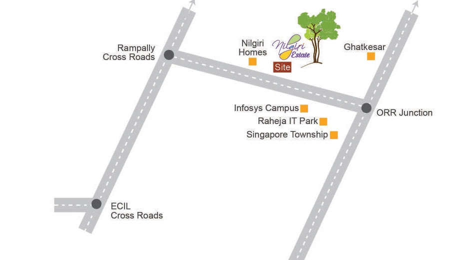 Location of Modi Nilgiri Estate - Image 386070