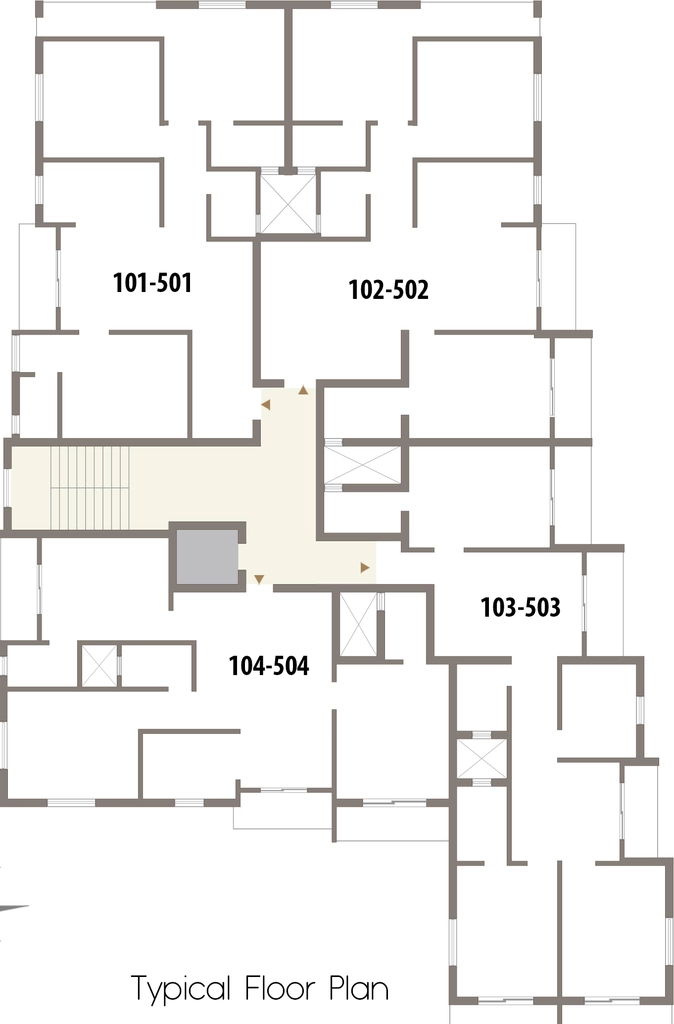 Floor Plan of Vivspace Dulli Devi Enclave in Palasuni, Bhubaneswar - Image 385703
