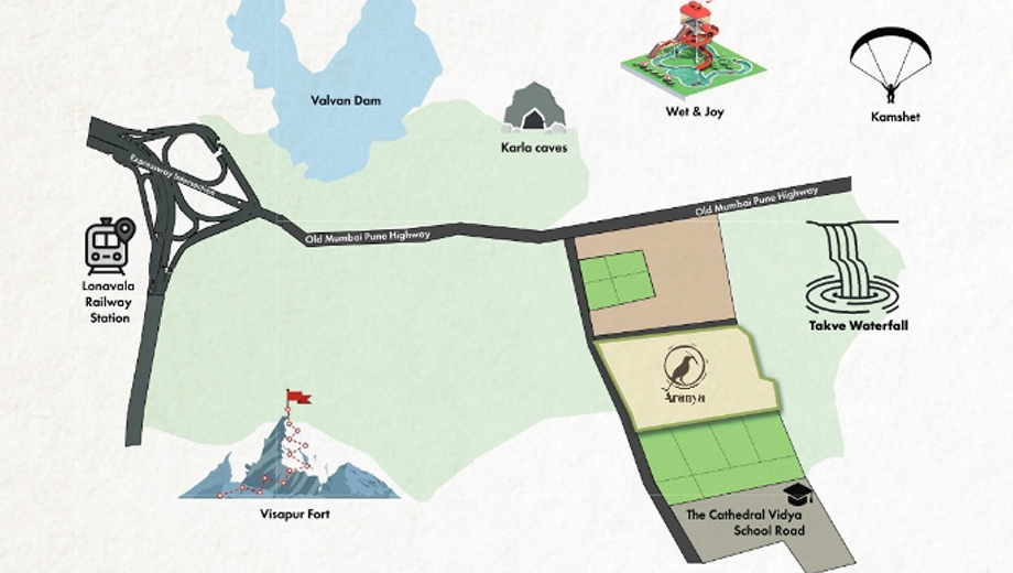 Location of Karmaa Aranya - Image 387045