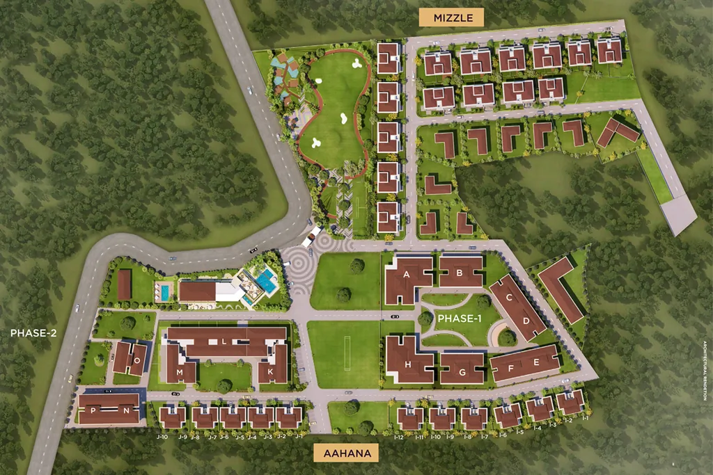 Master Plan of Prabhavee Mizzle in Lonavala, Pune - Image 386236
