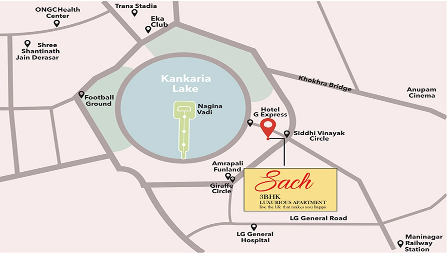 Location of Shraddha Sach - Image 385572