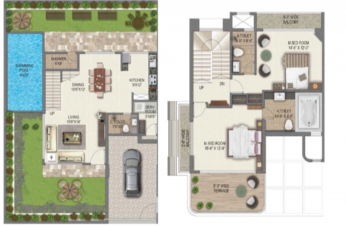 3 BHK House/Villa in Paradise Sai World Retreat in Lonavala, Pune - Image 910902