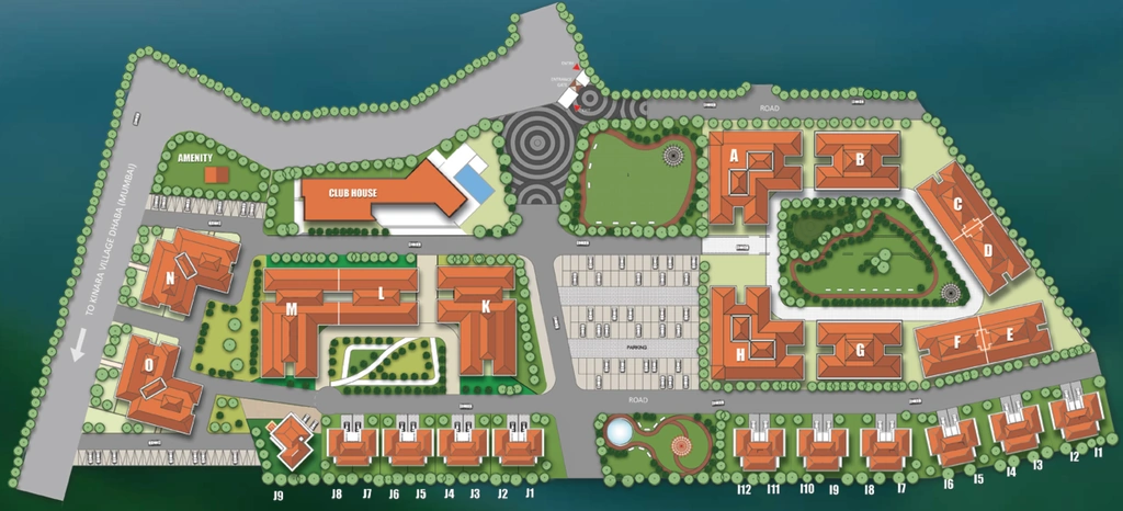 Master Plan of Prabhavee Parishreya in Lonavala, Pune - Image 387008