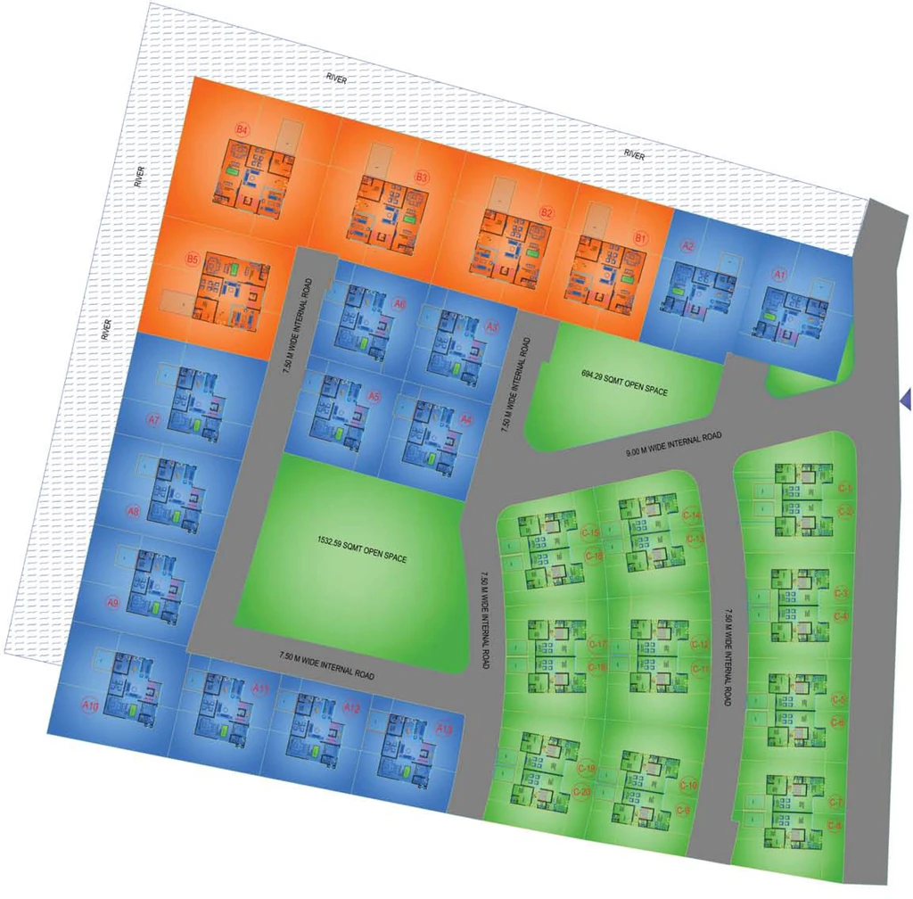 Master Plan of Siroya Marbella in Lonavala, Pune - Image 387246