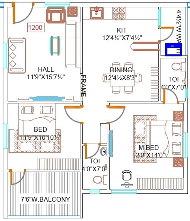 2 BHK Flat in Parijatha Elite in Ghatkesar, Hyderabad - Image 910870