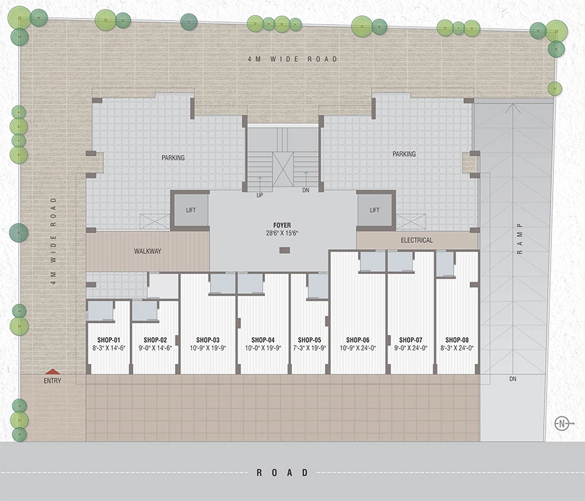 Master Plan of Smarak Sthapana Parisar in Chandlodiya, Ahmedabad - Image 385604