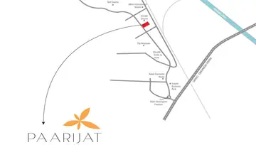 Location of Adani Shantigram - Paarijat - Image 26070