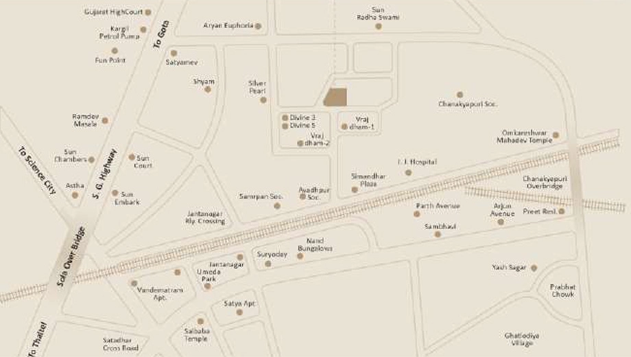 Location of SC Sudarshan Complex - Image 385622