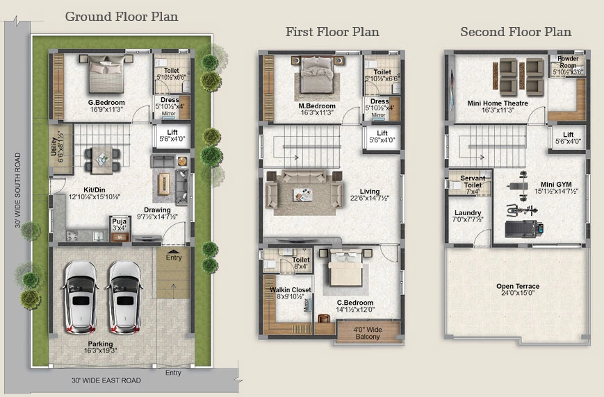 3 BHK House/Villa in Shiv Krishna Paras Prem Homes in Ghatkesar, Hyderabad - Image 910931