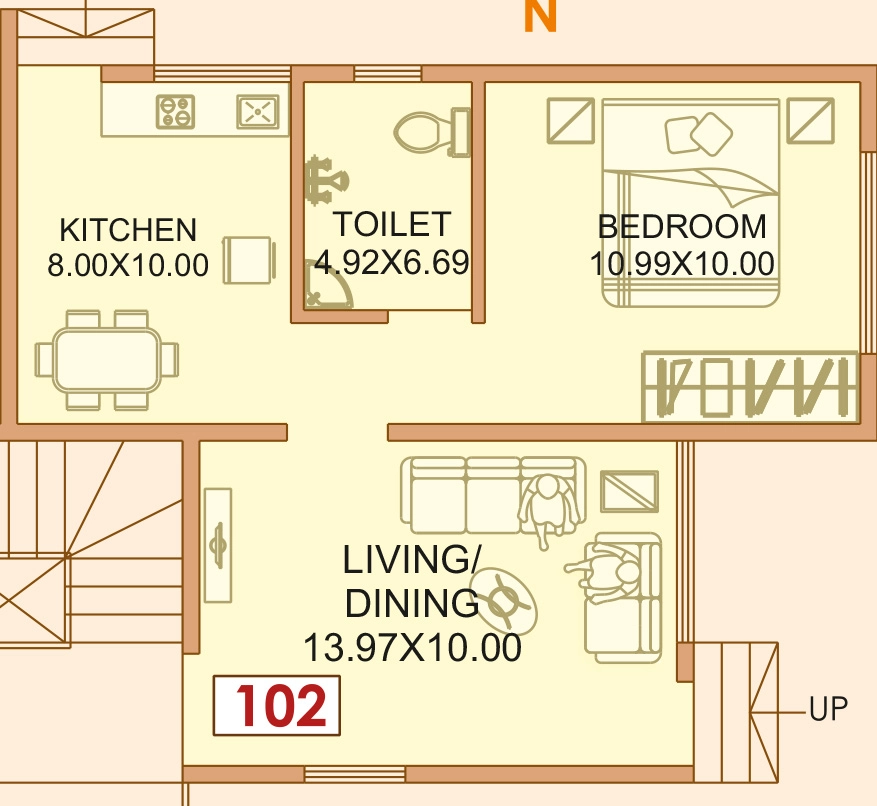 1 BHK Flat in Sai Eka Valley in Lonavala, Pune - Image 911078