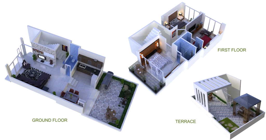 3 BHK House/Villa in Deans Vervena in Lonavala, Pune - Image 911134