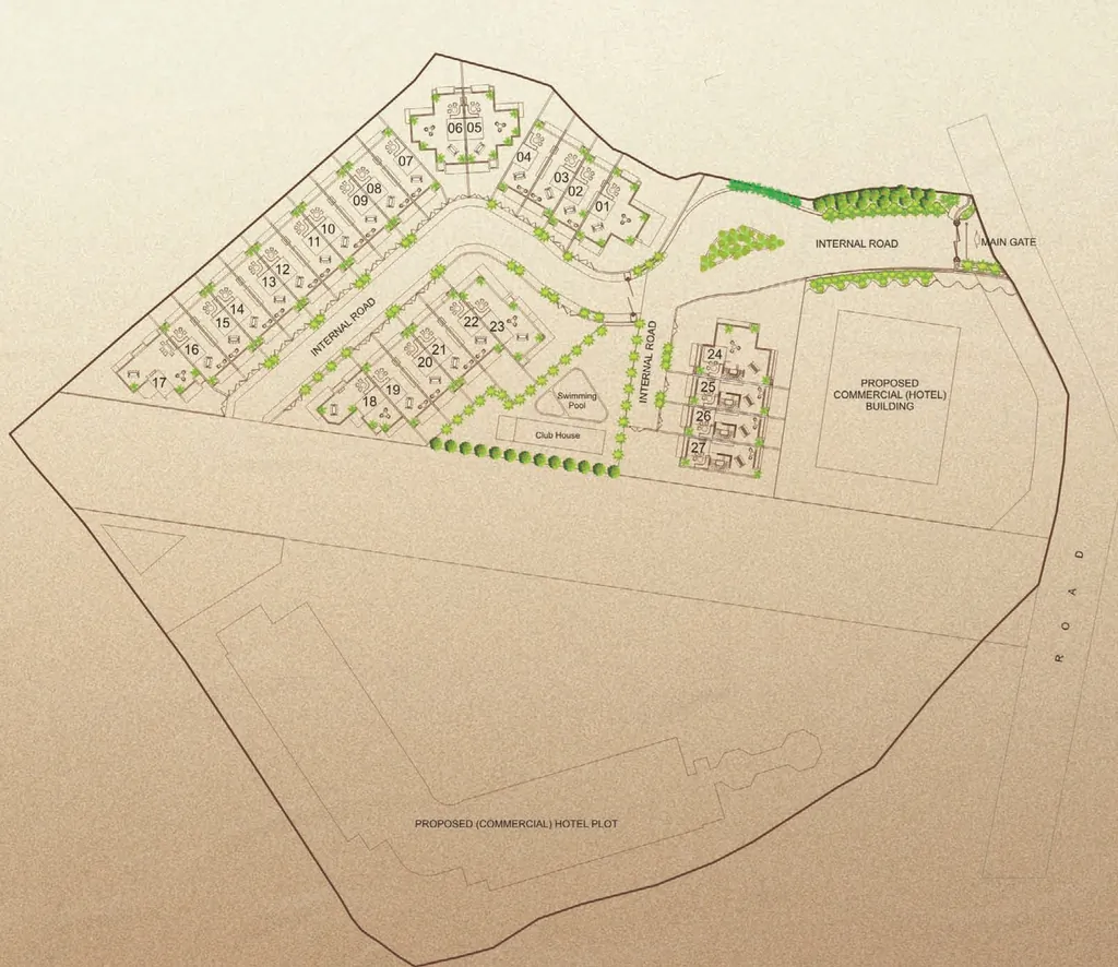 Master Plan of Sun Palms in Lonavala, Pune - Image 387277