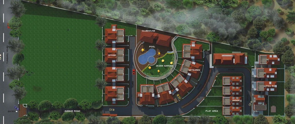 Master Plan of Sun Hillarys in Lonavala, Pune - Image 387545