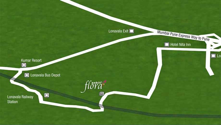 Location of Ankit Flora in Lonavala, Pune - Image 387077