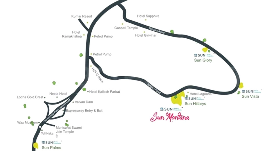 Location of Sun Montana - Image 385906