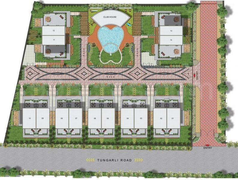 Master Plan of Sun Montana in Lonavala, Pune - Image 385908