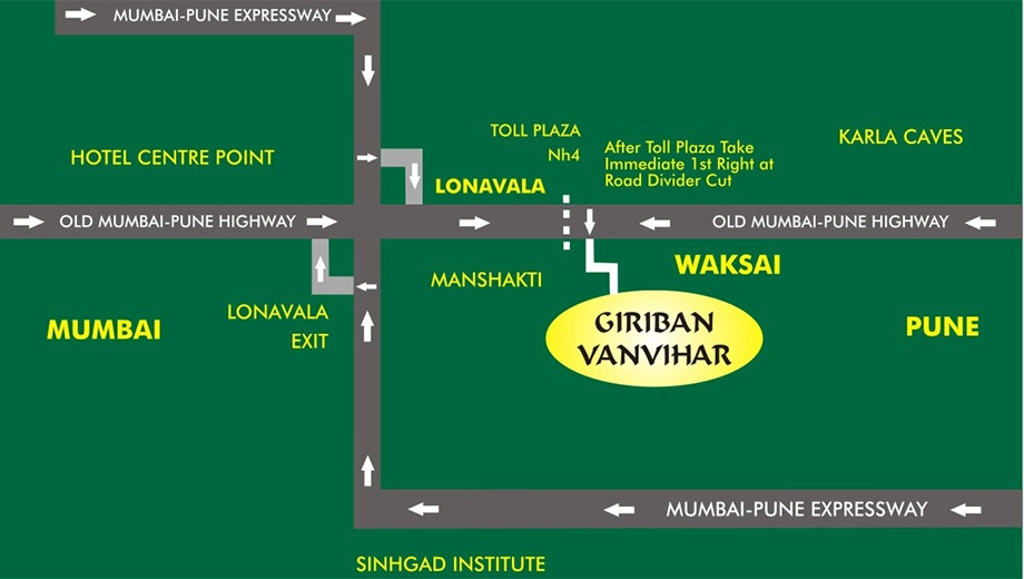 Location of Sharada Giriban Vanvihar - Image 386153