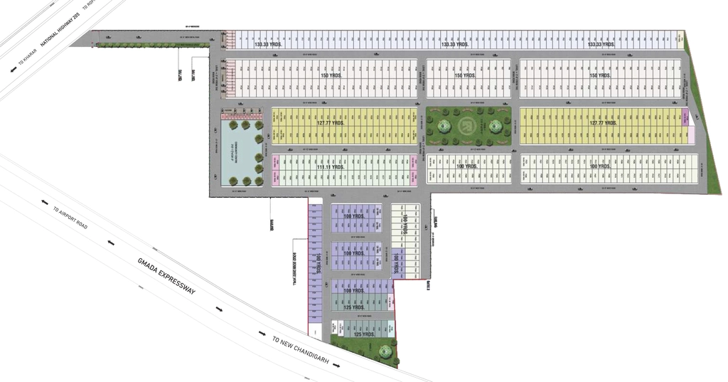 Master Plan of Amayra Vista in Mohali, Chandigarh - Image 385732
