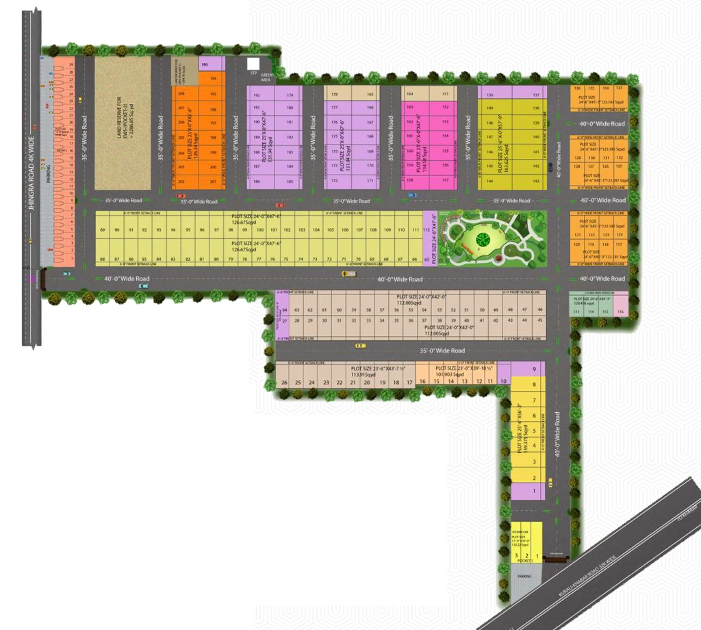 Master Plan of Balaji Homes 2 in Mohali, Chandigarh - Image 385738