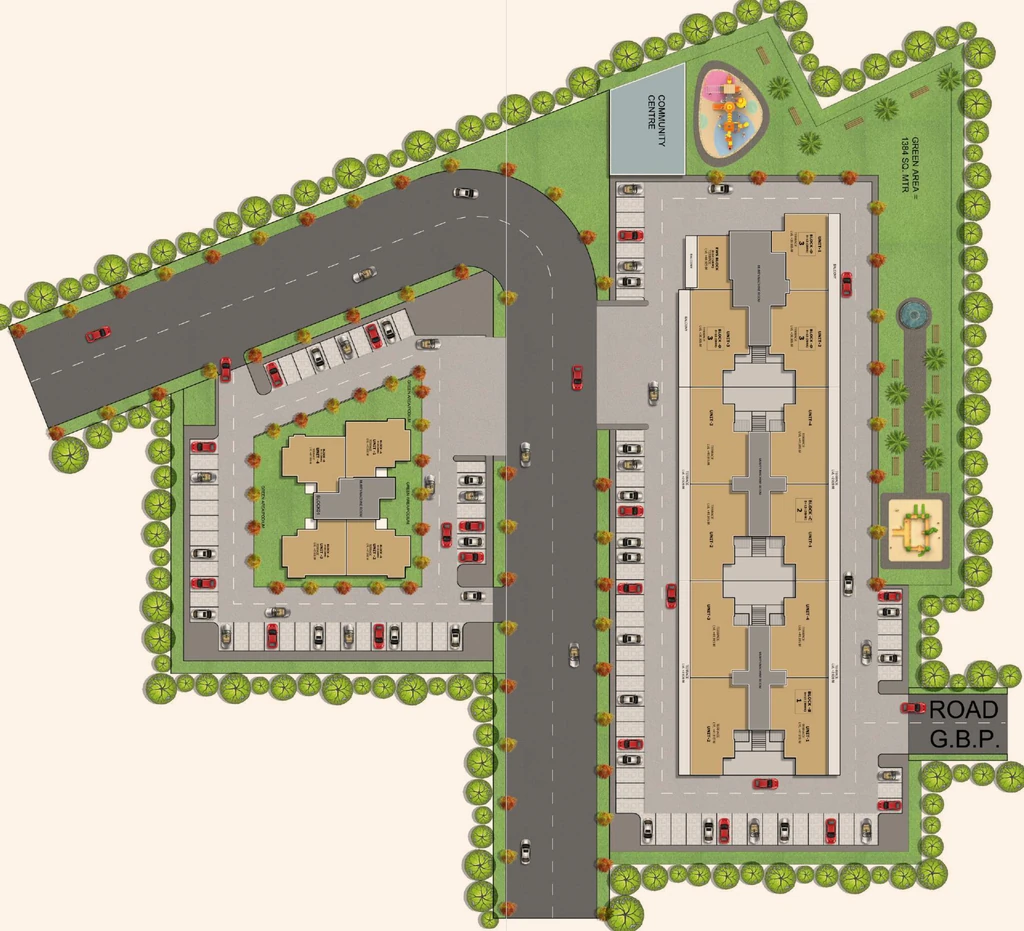 Master Plan of Mahavir Future Heights in Kharar, Chandigarh - Image 385764