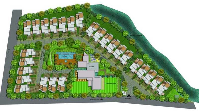 Master Plan of Mont Vert Cresta in Lonavala, Pune - Image 386035