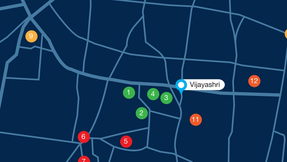 Location of Chaitanya Vijayashri - Image 385841