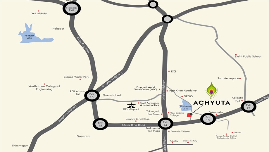Location of SV Achyuta - Image 386606