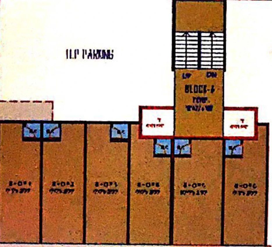 Floor Plan of Commercial Swami Eminence in Hanspura, Ahmedabad - Image 385916