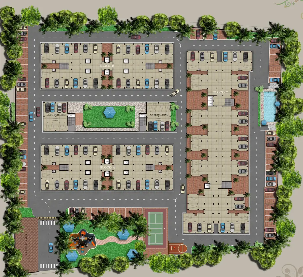 Master Plan of Adiilaksmi Kalyani Heights in Phulnakhara, Bhubaneswar - Image 386419