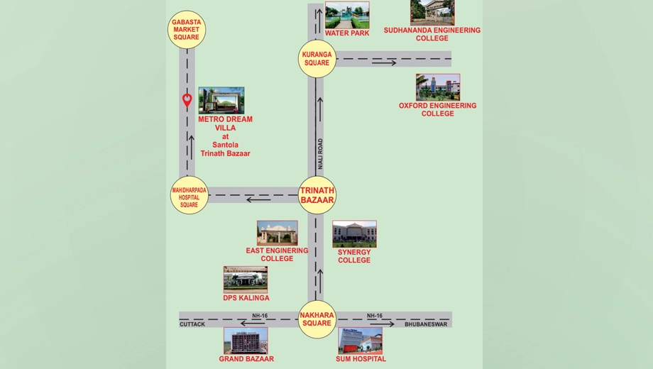 Location of Metro Dream Villas - Image 386462