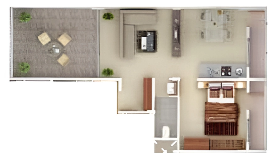 1 BHK Flat in Fortune Ekantika in Lonavala, Pune - Image 910740