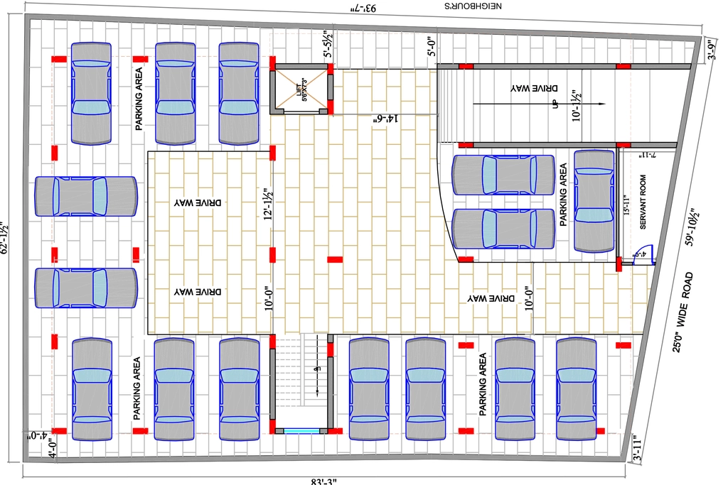 Master Plan of Commercial Taj Royal Heritage in Malakpet, Hyderabad - Image 386619