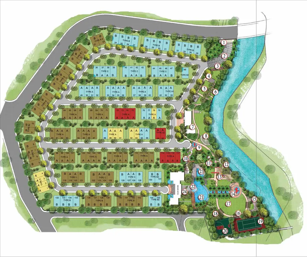 Master Plan of Puraniks Sayama in Lonavala, Pune - Image 386997