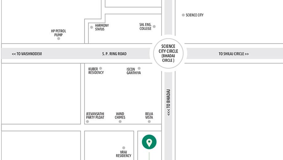 Location of Swastik Sthapatya Greens - Image 386010