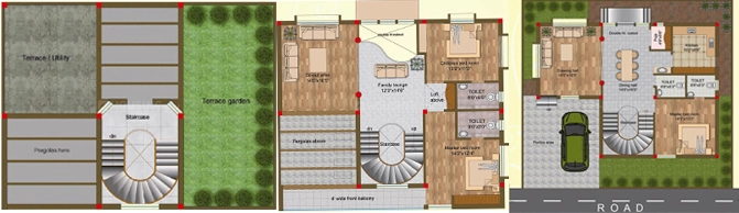 3 BHK House/Villa in BestDeal Gajanan Homes in Pahala, Bhubaneswar - Image 910982