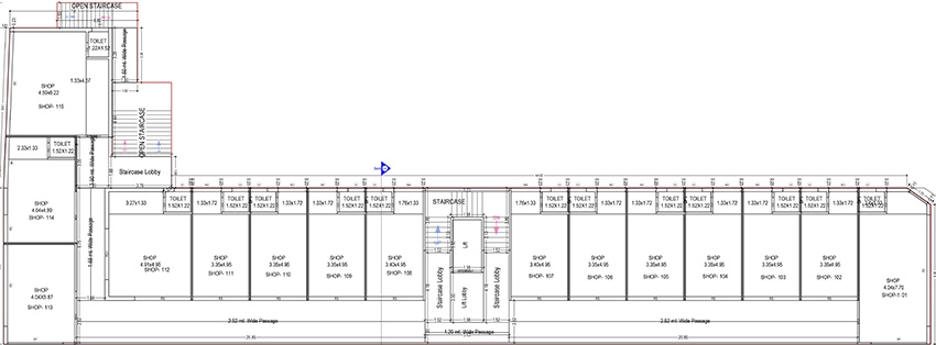 Floor Plan of The Iconic in Bardoli, Surat - Image 386061